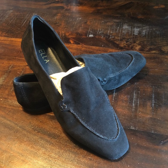 Gorgeous Ella Genuine Suede & Leather Loafers - Picture 7 of 16